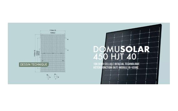 Domuneo lance sa propre marque de panneaux solaires