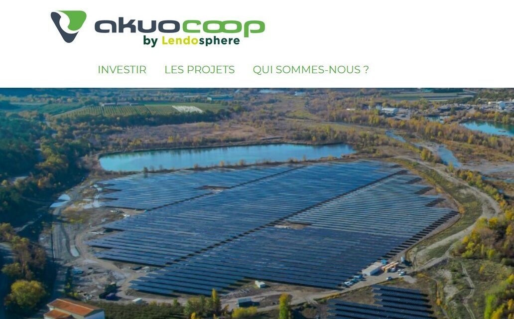 Alliance entre le groupe Akuo et Lendosphere pour le développement d’AkuoCoop