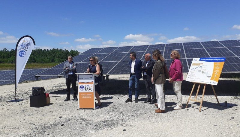 Sol’R Parc Charente inaugure le parc photovoltaïque de Villognon- Luxé (16)