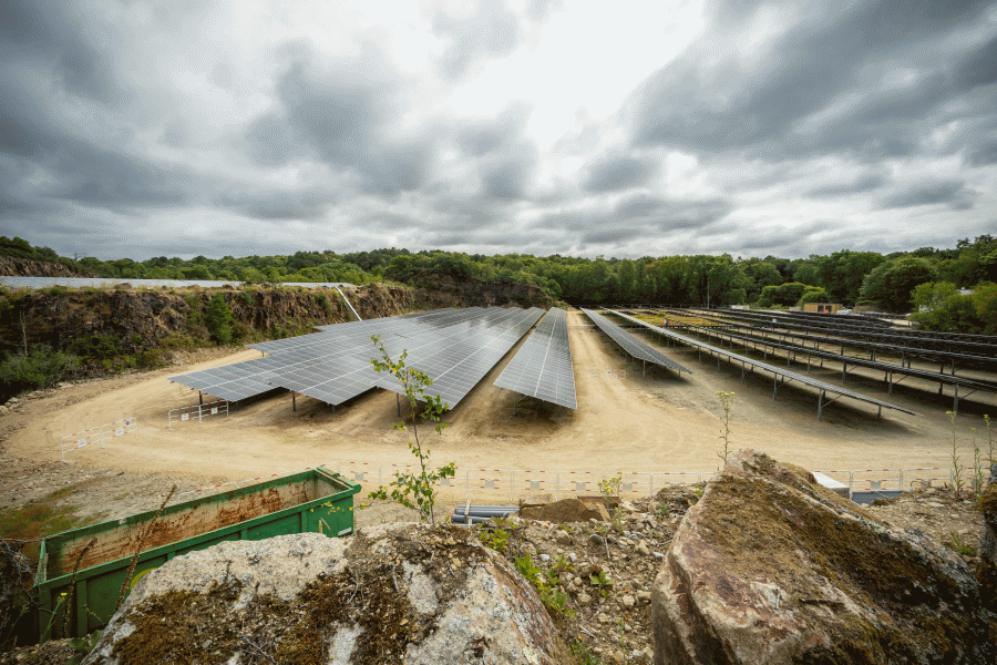 6700 panneaux pour une centrale solaire à Languidic