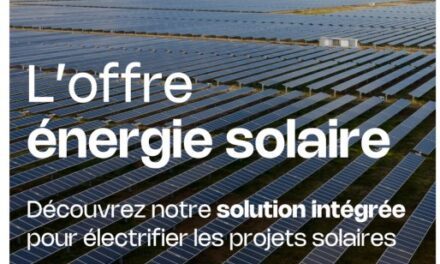 Nexans lance une solution intégrée et bas carbone pour le développement des fermes solaires