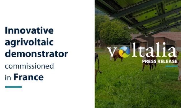 Voltalia met en service un démonstrateur agrivoltaïque