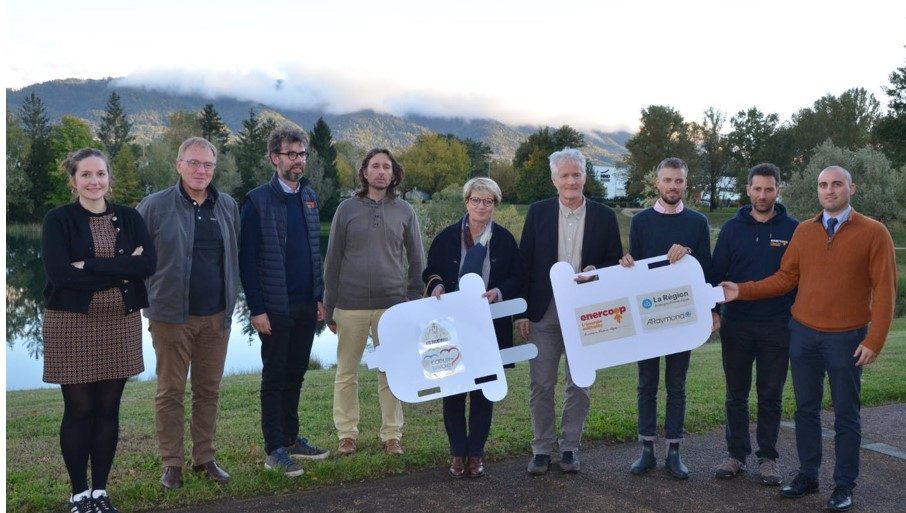 Inauguration du parc solaire flottant d’Alpespace