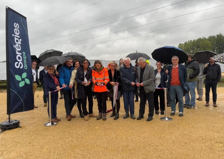 Sorégies inaugure une centrale PV au sol à Antran dans la Vienne (86)