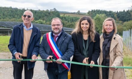 Serfim ENR inaugure la plus grande centrale photovoltaïque de la Creuse