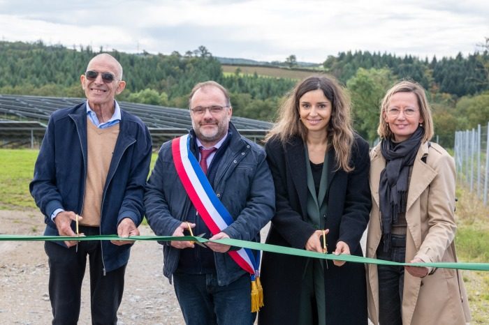 Serfim ENR inaugure la plus grande centrale photovoltaïque de la Creuse