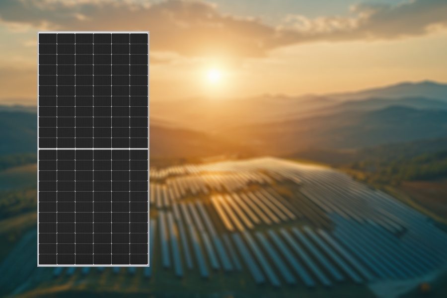 Sharp lance un module solaire bifacial TOPCon biverre de 610 W