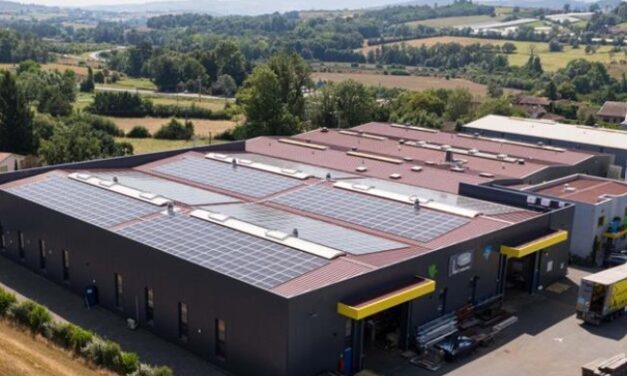 EDF ENR inaugure la centrale PV de TRA-C industrie