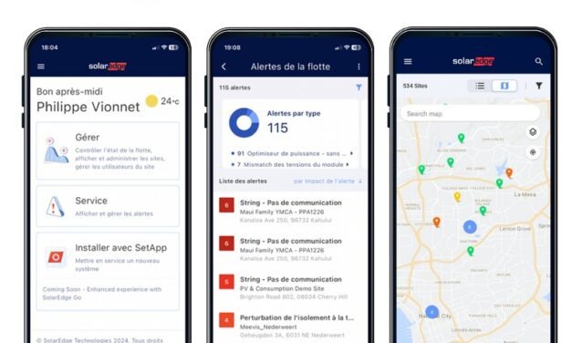 SolarEdge lance une application mobile dédiée aux installateurs solaires résidentiels & tertiaires