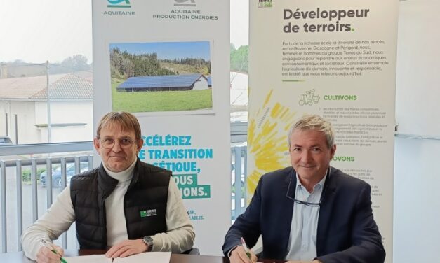 Terres du Sud et le Crédit Agricole Aquitaine s’associent pour accompagner les agriculteurs dans leur transition énergétique