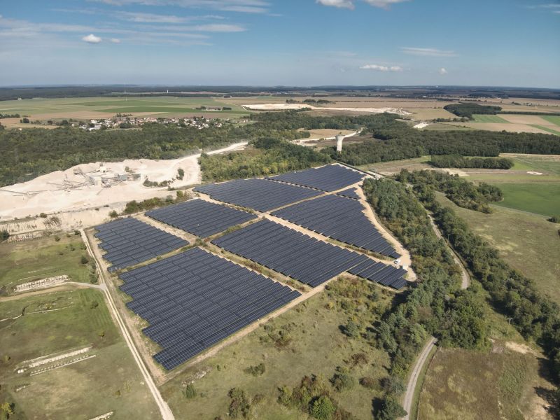 Inauguration du parc photovoltaïque de Souppes-sur-Loing (77)