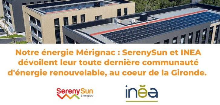 SerenySun dévoile une communauté d’énergie renouvelable au cœur de la Gironde