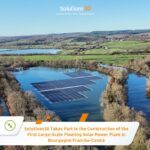 Solutions30 participe à la construction de la première centrale solaire flottante d’envergure en Bourgogne-Franche-Comté