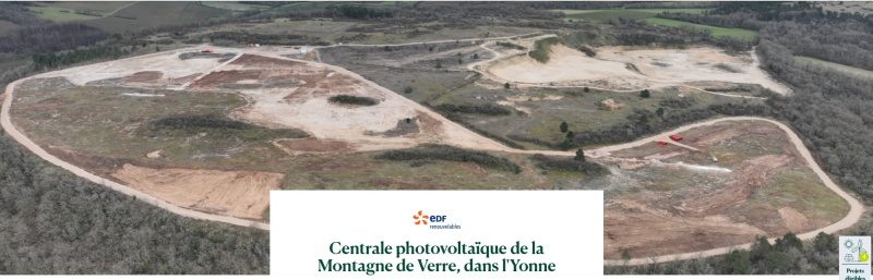 EDF Renouvelables lance un financement participatif pour la centrale photovoltaïque de la Montagne de Verre