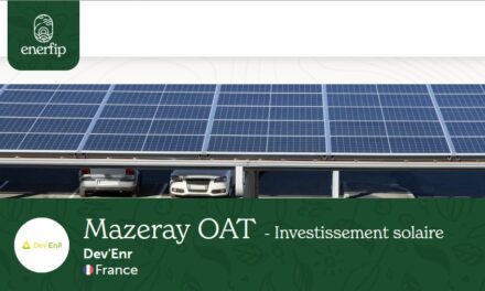 Dev’EnR lance une campagne de financement pour le plus grand projet d’ombrière photovoltaïque de Charente-Maritime