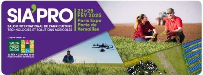 SIA’PRO – Salon des Technologies et Solutions Agricoles | du 23 au 25 février à Paris