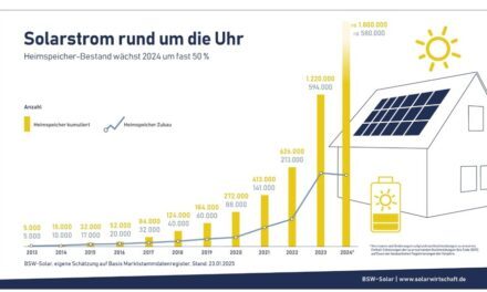 Près de 600 000 systèmes de stockage stationnaires sur batterie ont été installés en Allemagne en 2024